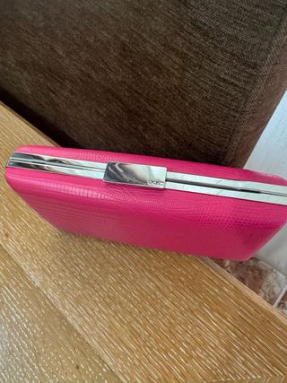Bolso de mano fucsia