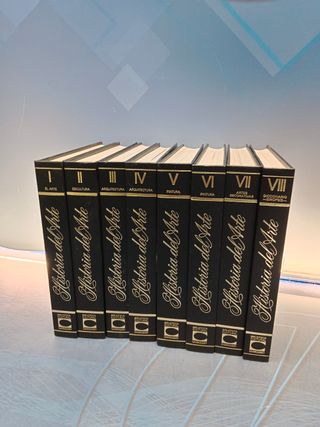 ENCICLOPEDIA. Historia del Arte. 8 Tomos. Biblioteca Cultural Carroggio.