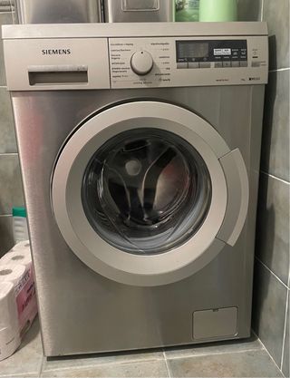 Lavadora Siemens Inox 8kg