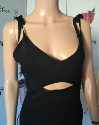 Vestido Negro Morgan Talla L