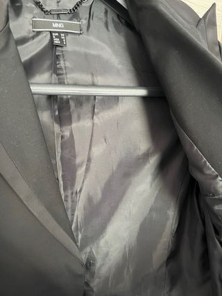 Americana Mango Negra Talla S