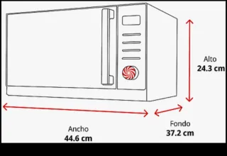 Microondas Taurus Compacto 700W
