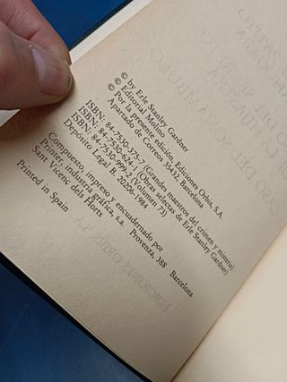11 tomos, libros, Obras selectas - Grandes maestros del crimen y misterio. Erle Stanley Gardner. Ed. Orbis.