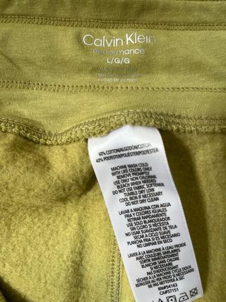Pantalón Chándal Calvin Klein Verde