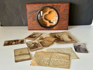 Grafoscopio-Antiguo Visor fotos sobremesa