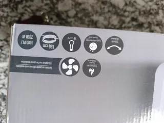 Calefactor Cerámico Silvercrest Pared nuevo