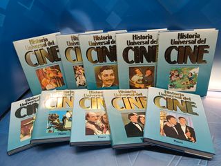 Historia Universal del Cine, Planeta. Colección completa 10 tomos, 1990