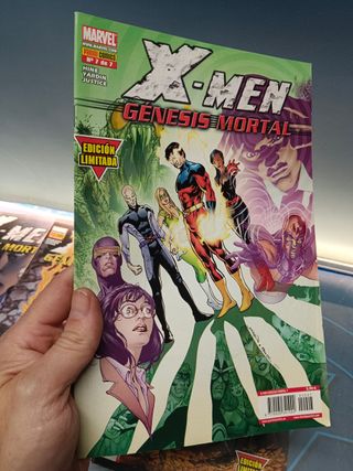 cómic, X-MEN: GENESIS MORTAL , completa, 7 NÚMEROS, panini