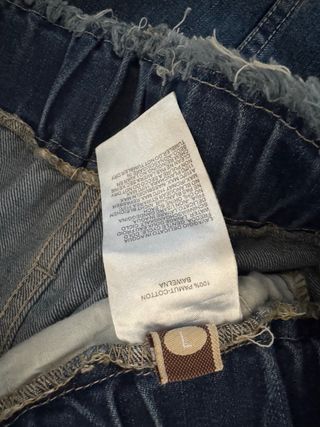 Gonna jeans donna vita alta