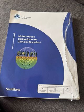 MATEMATICAS APLICADAS A LA CIENCIAS SOCIALES I