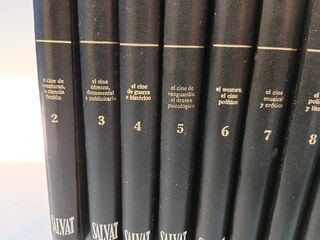 ENCICLOPEDIA. EL CINE. SALVAT. COMPLETA. 11 TOMOS  buen estado