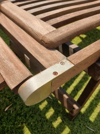 Tumbonas de madera para exterior