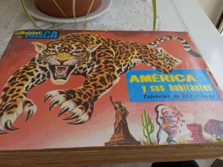 Álbum Maga América y sus habitantes cromos