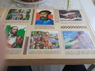 Álbum Maga América y sus habitantes cromos