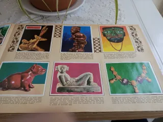 Álbum Maga América y sus habitantes cromos