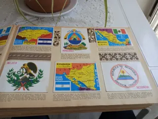 Álbum Maga América y sus habitantes cromos