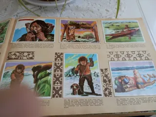 Álbum Maga América y sus habitantes cromos