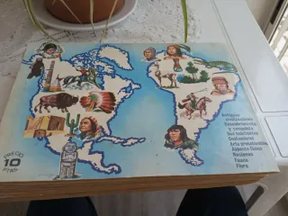 Álbum Maga América y sus habitantes cromos