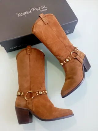 Botas Cowboy Raquel Perez 36