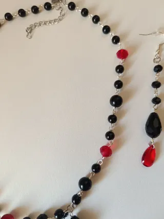 Vampire princess ~ necklace and earrings set