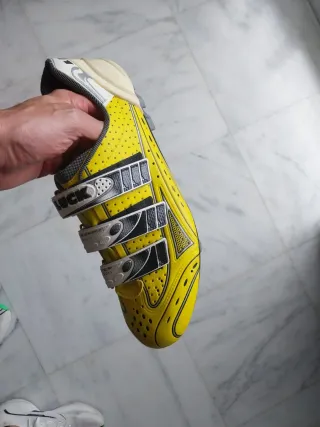 Zapatillas Ciclismo Luck Amarillas