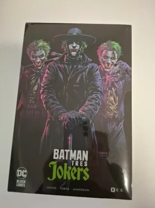 Comic Batman Tres Jokers