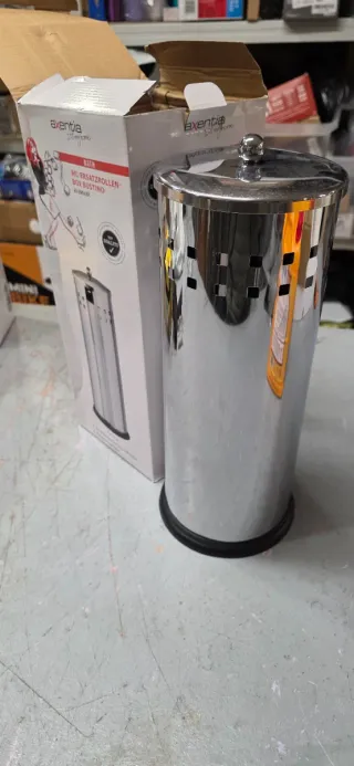 Suporte papel higiênico Axentia Bustino