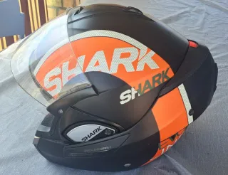 Casco Shark Evo Series 3 Negro/Naranja