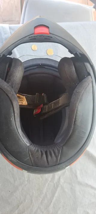 Casco Shark Evo Series 3 Negro/Naranja