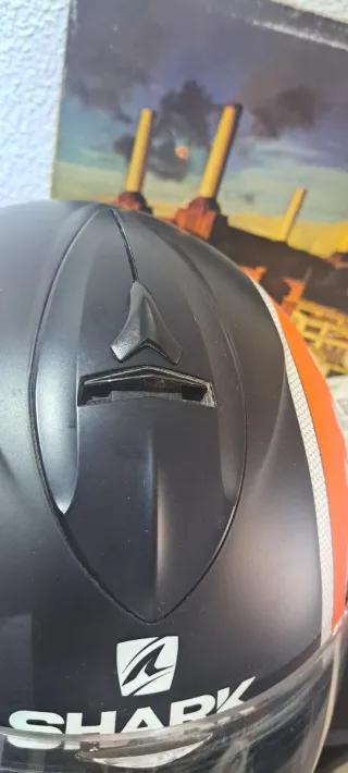 Casco Shark Evo Series 3 Negro/Naranja