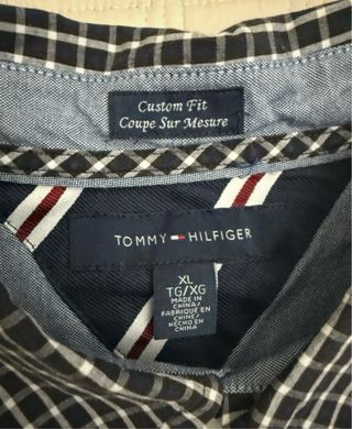 Camicia Tommy Hilfiger a quadri XL