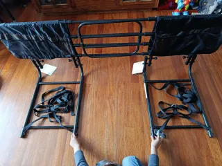 Barandillas anticaídas extensibles y abatibles