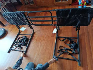 Barandillas anticaídas extensibles y abatibles