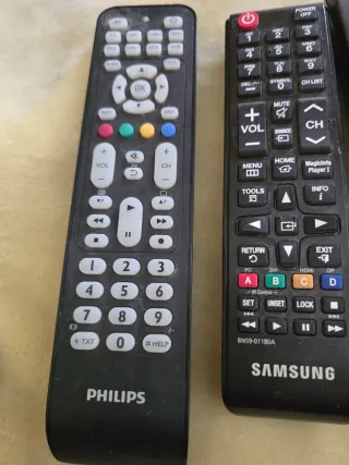 Mandos TV Philips y Samsung