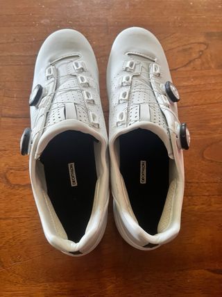 Zapatillas Ciclismo Van Rysel Blancas