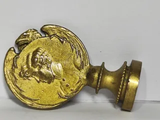 1910 Francia Napoleón II sello lacre latón