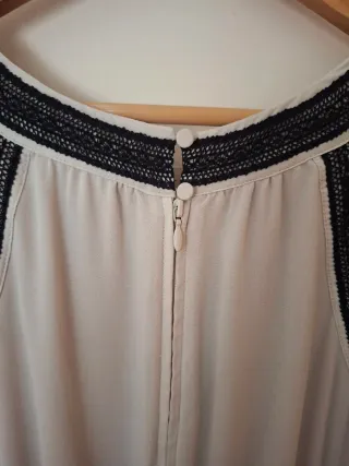 Vestido H&M gris y negro