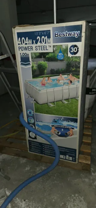 Piscina Bestway Steel Pro Max 4.04M x 2.01 M