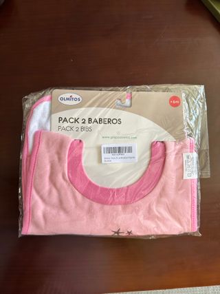 Pack 2 Baberos OLMITOS