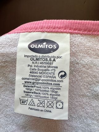 Pack 2 Baberos OLMITOS