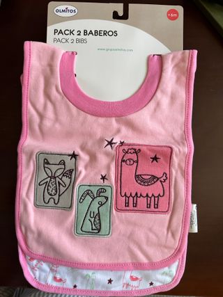Pack 2 Baberos OLMITOS