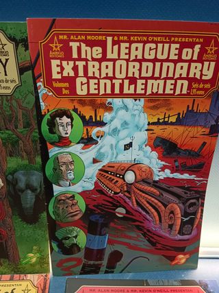comics, THE LEAGUE OF EXTRAORDINARY GENTLEMEN (VOL. 2) - PLANETA-DEAGOSTINI , completa
