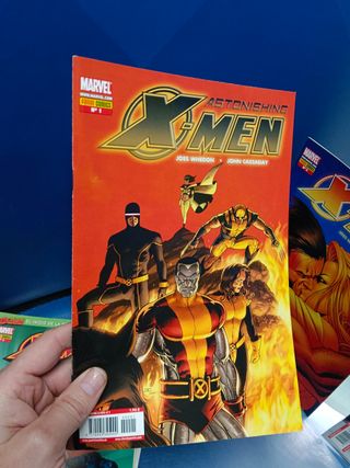 ASTONISHING X MEN VOL 1 completa (1 al 12) y VOL 2  1 al 9, faltan 4 números