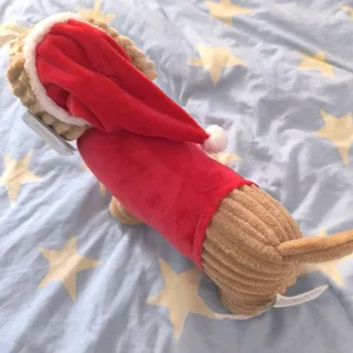 Peluche Perro Salchicha Navidad Tiger