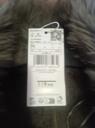 Abrigo Mango Talla M