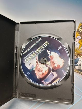 Lote 3 dvds SHERLOCK HOLMES + AGATHA CHRISTIE