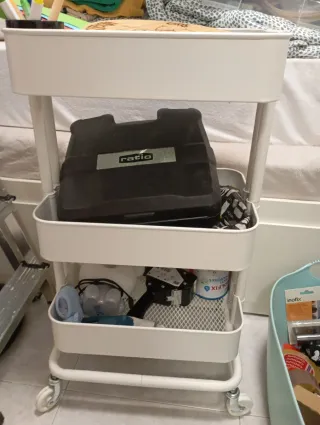 Carrito Auxiliar Blanco Ikea