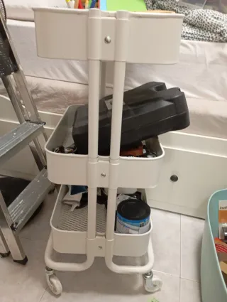 Carrito Auxiliar Blanco Ikea