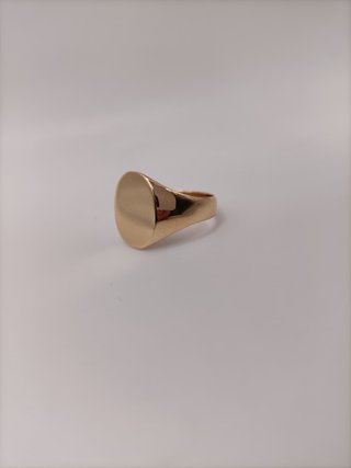 Anillo Sello Oro 18k - 5,24gr