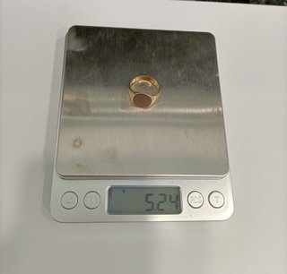 Anillo Sello Oro 18k - 5,24gr